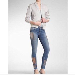 MAVI JEANS Adriana Galactic Patch Super Skinny Leg
